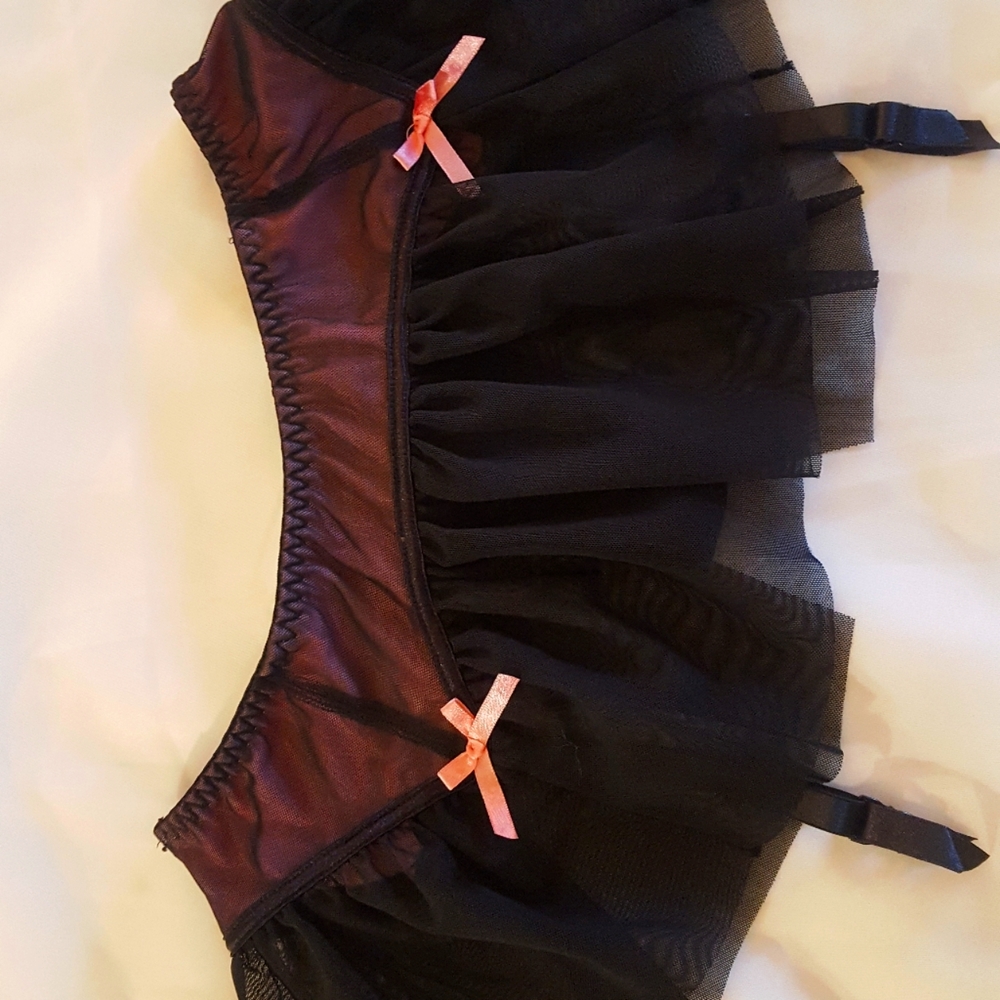 Lingerie panties garter belt